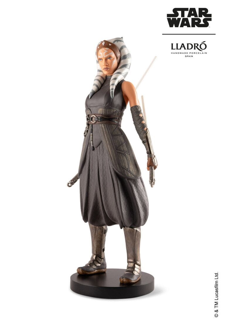 lladro Escultura Ahsoka Tano™. Serie Limitada