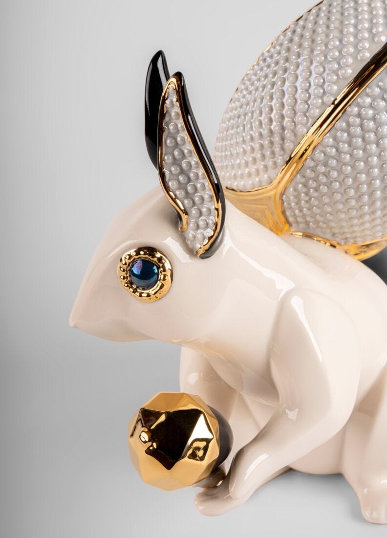 Lladro Escultura Ardilla Joya