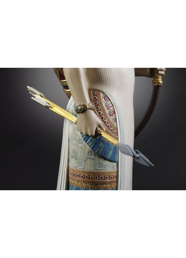 Lladro Escultura Arquero Asirio. Serie Limitada