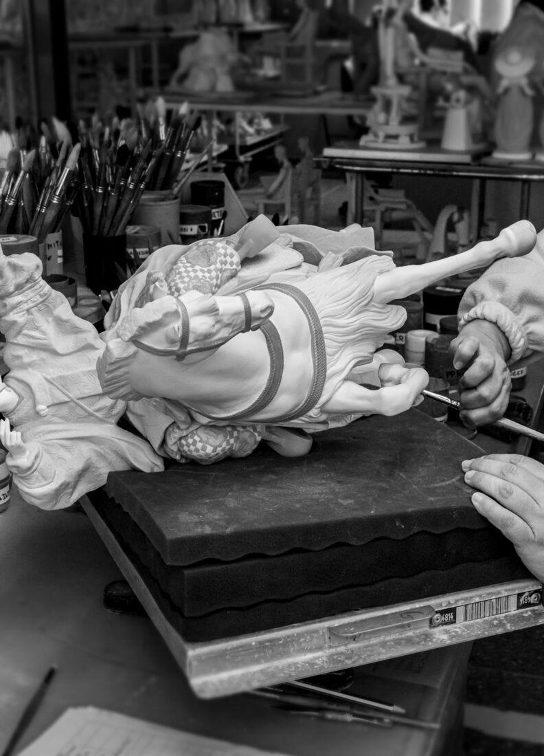 Lladro Escultura Arquero Yabusame. Serie Limitada