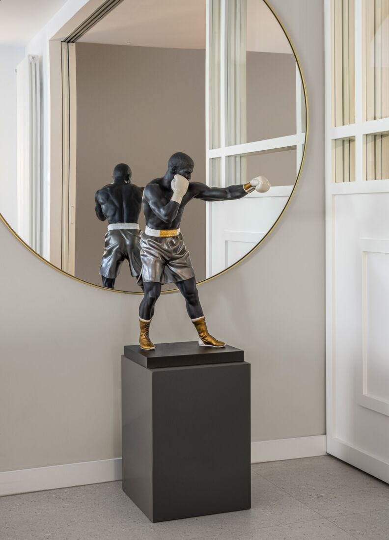 Lladro Escultura Boxeador
