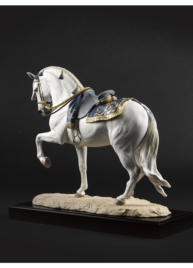 Lladro Escultura Caballo Español. Serie Limitada