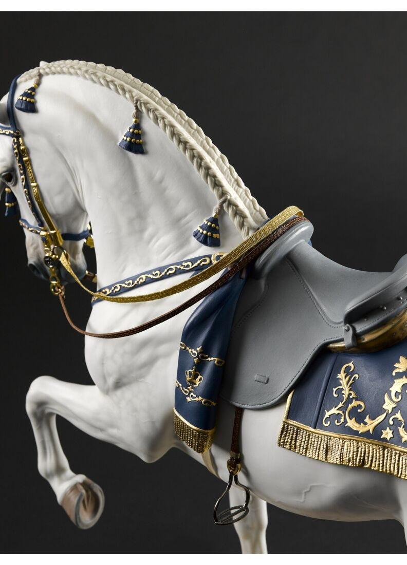 Lladro Escultura Caballo Español. Serie Limitada