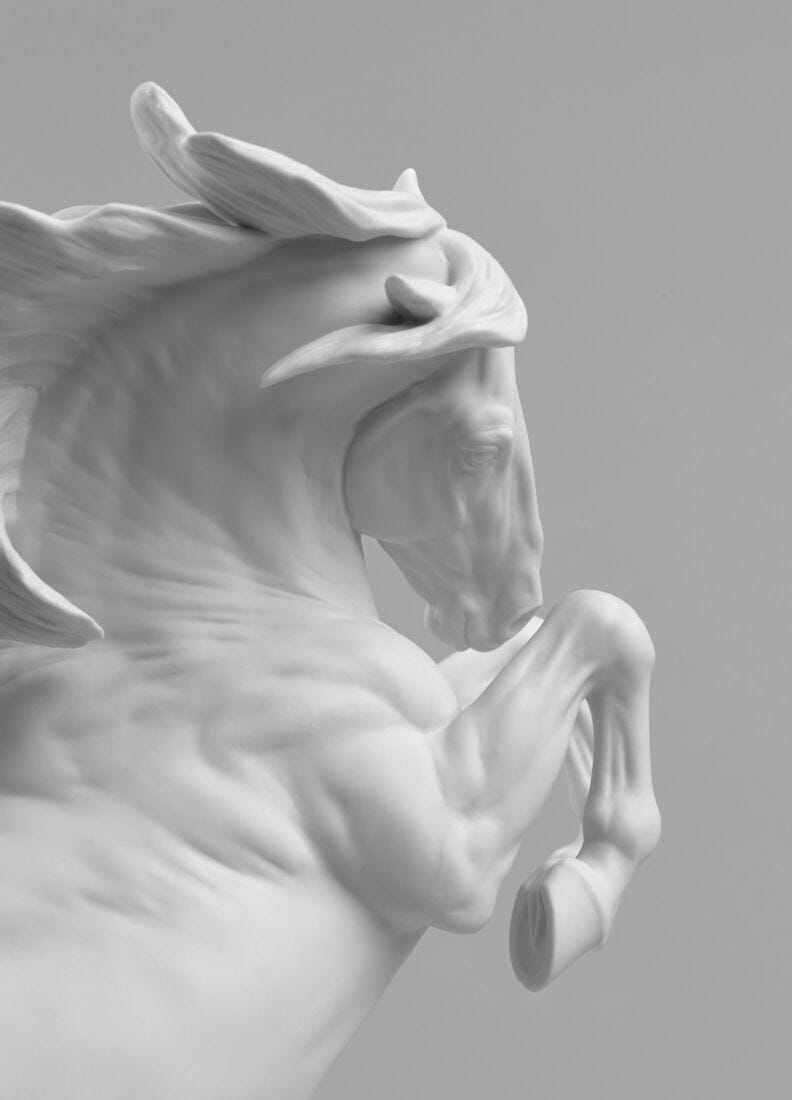 Lladro Escultura Caballo Espíritu Indomable