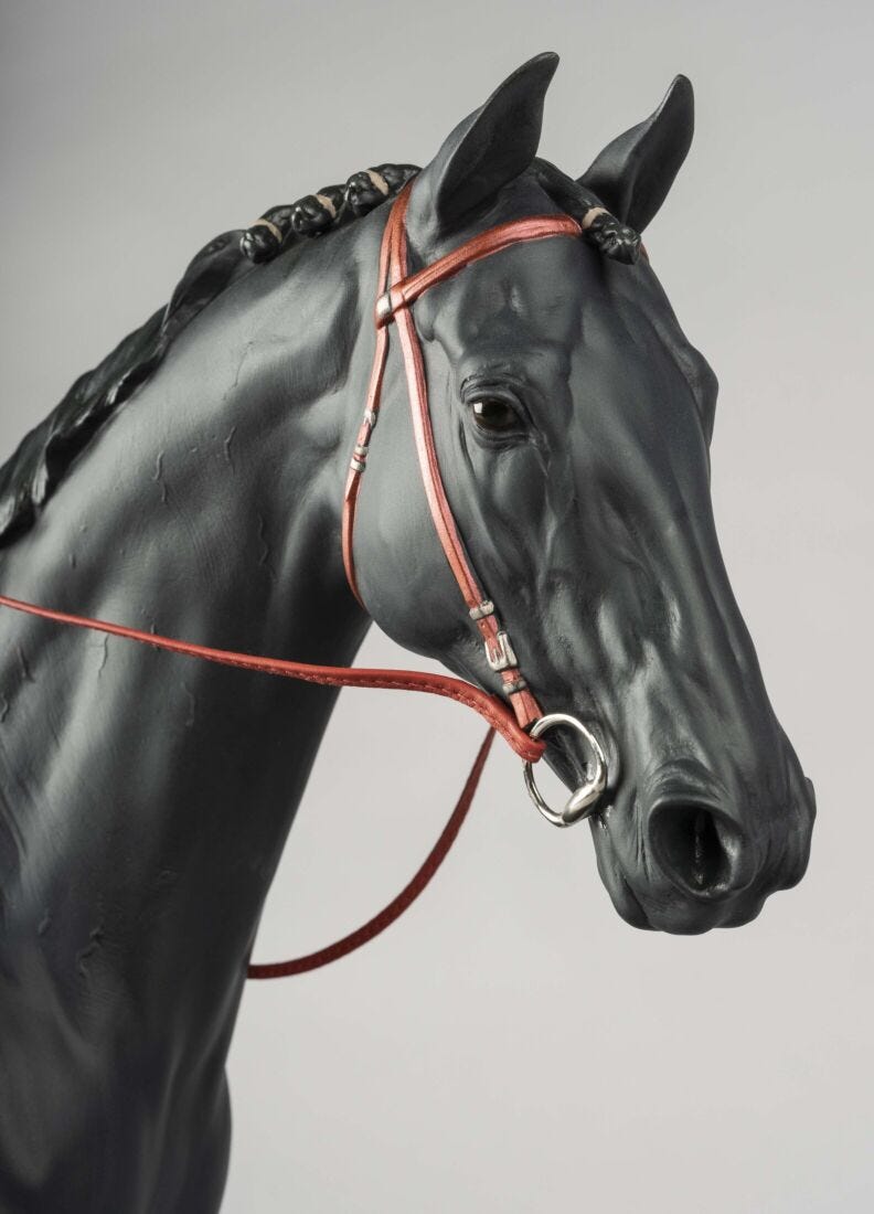 Lladro Escultura Caballo Pura Sangre Inglés