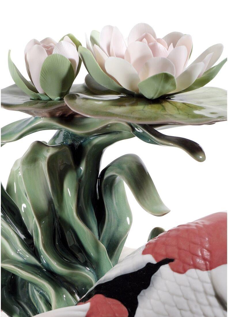 lladro Escultura Carpas Koi. Serie limitada