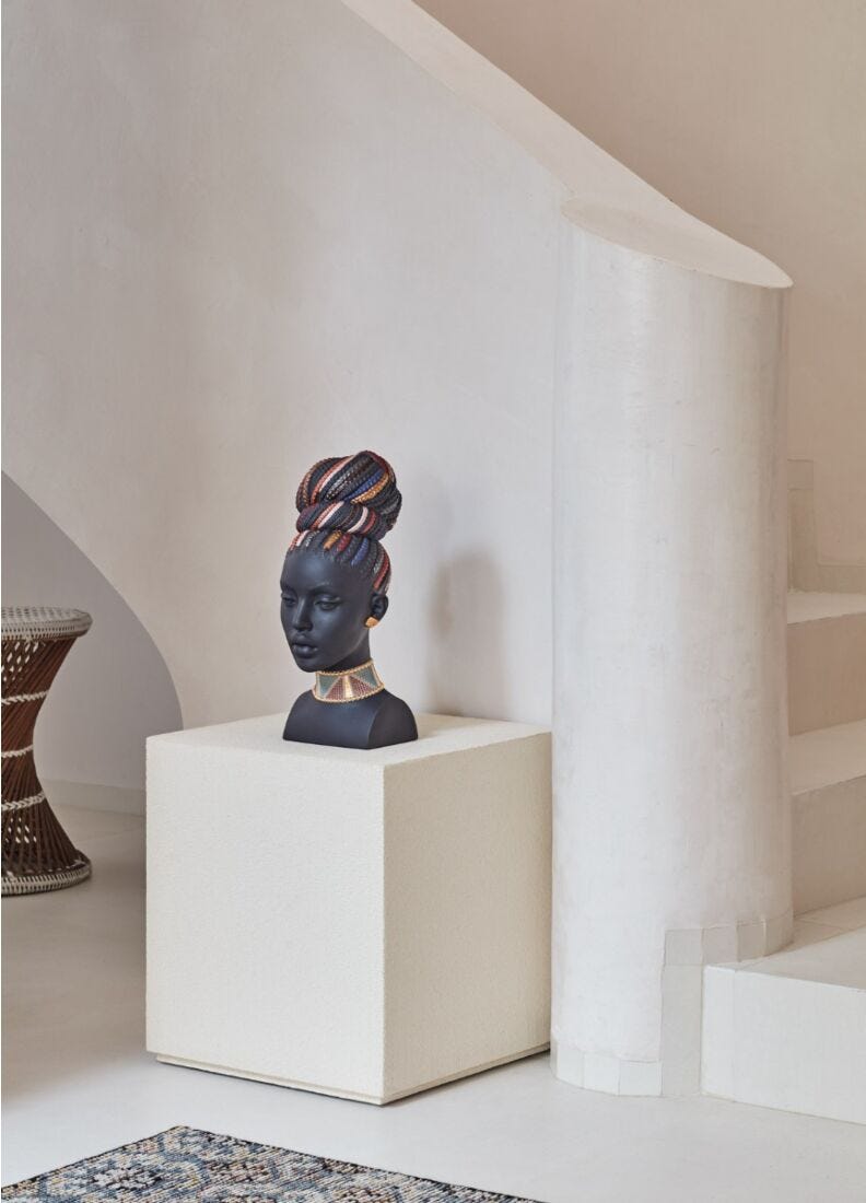 Lladro Escultura Colores De África
