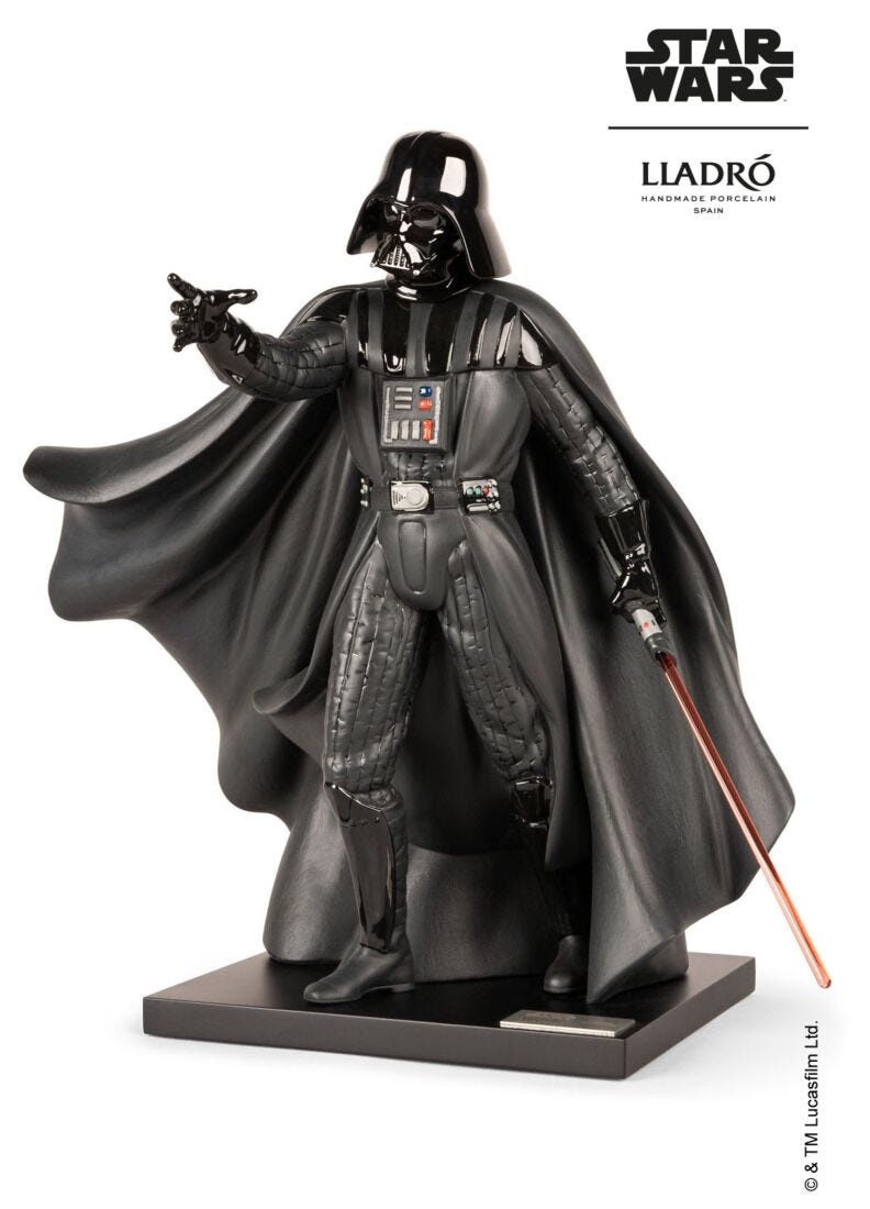 Lladro Escultura Darth Vader™. Serie Limitada