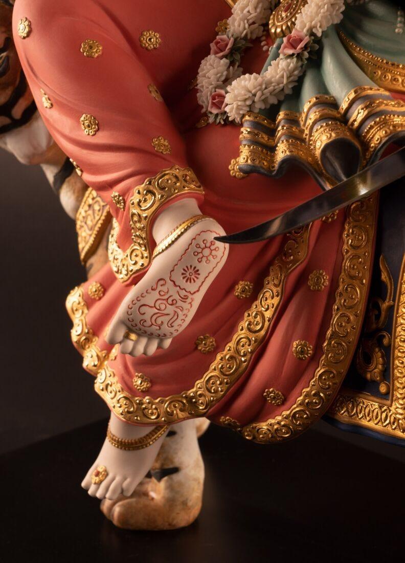 Lladro Escultura Diosa Durga. Serie Limitada