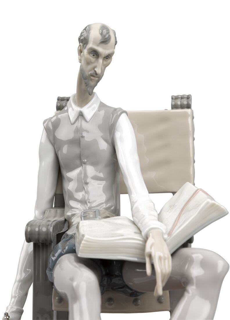 Lladro Escultura Don Quijote