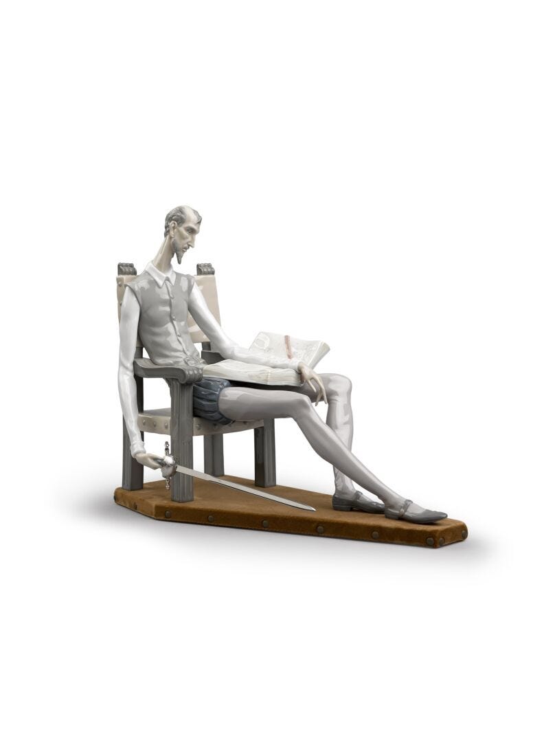 lladro Escultura Don Quijote