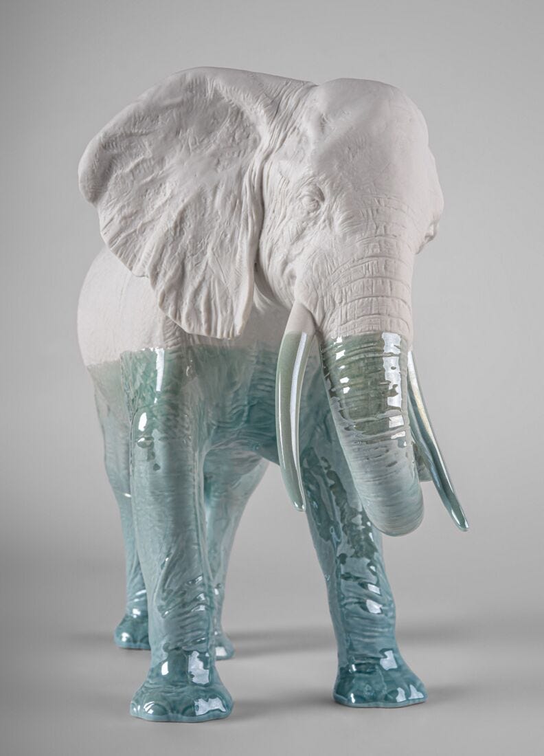 Lladro Escultura Elefante - Underwater