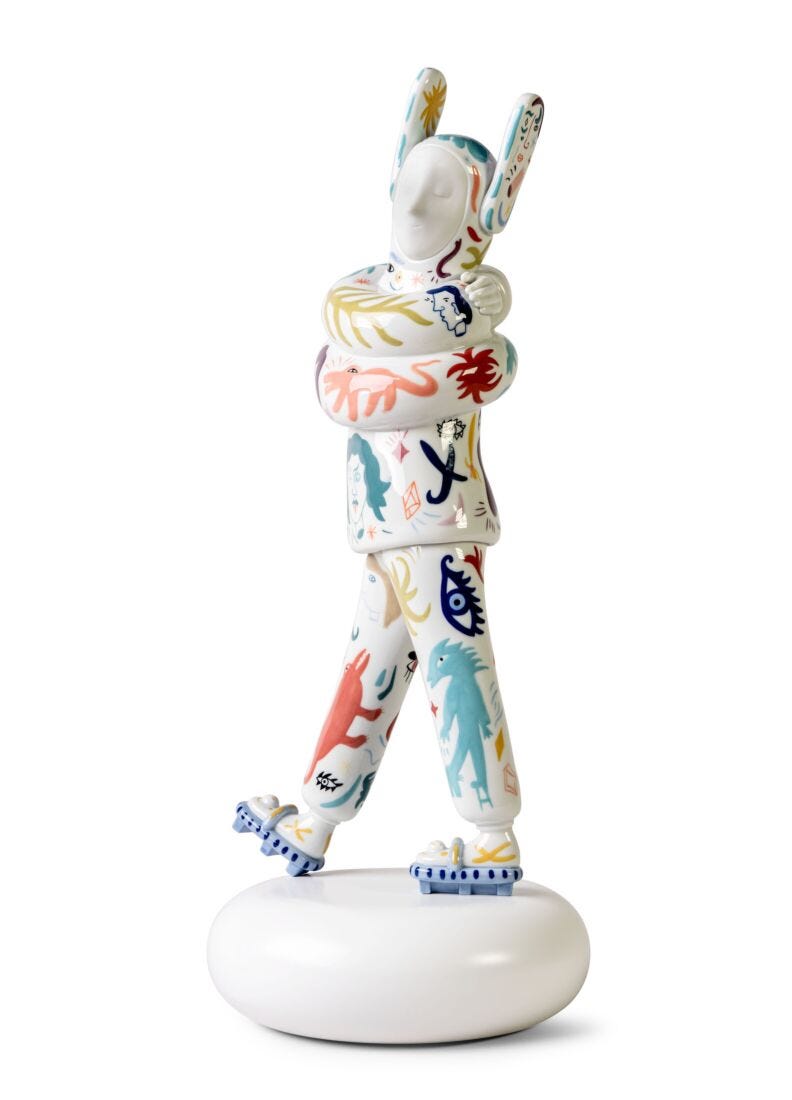 lladro Escultura Embraced. Serie Limitada