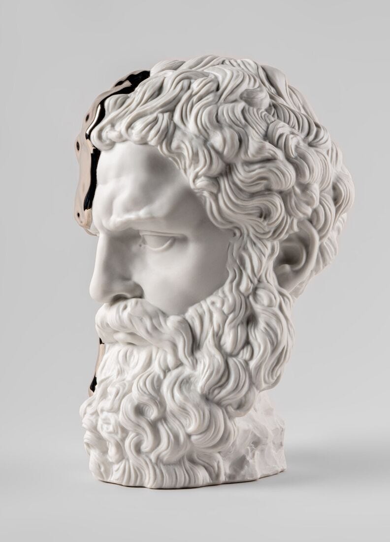 Lladro Escultura Eternal Fluidity - Pensador