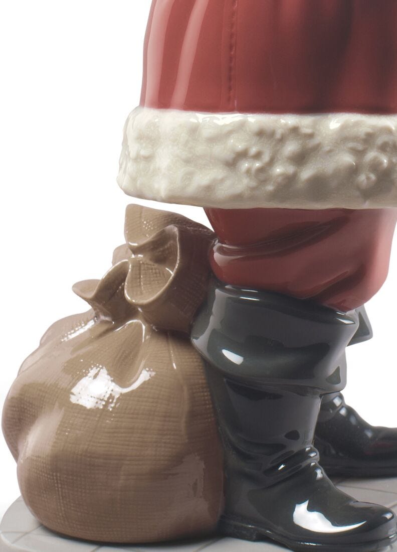 Lladro Escultura ¡Feliz Navidad Papá Noel