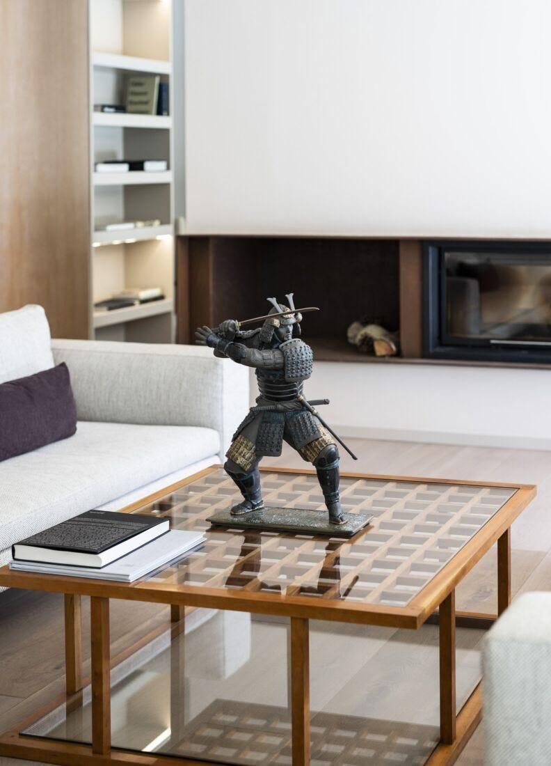 Lladro Escultura Guerrero Samurái