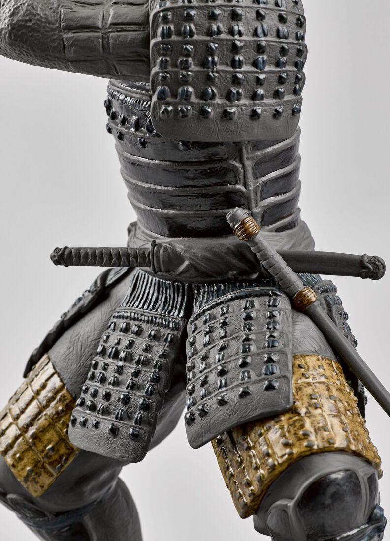 Lladro Escultura Guerrero Samurái