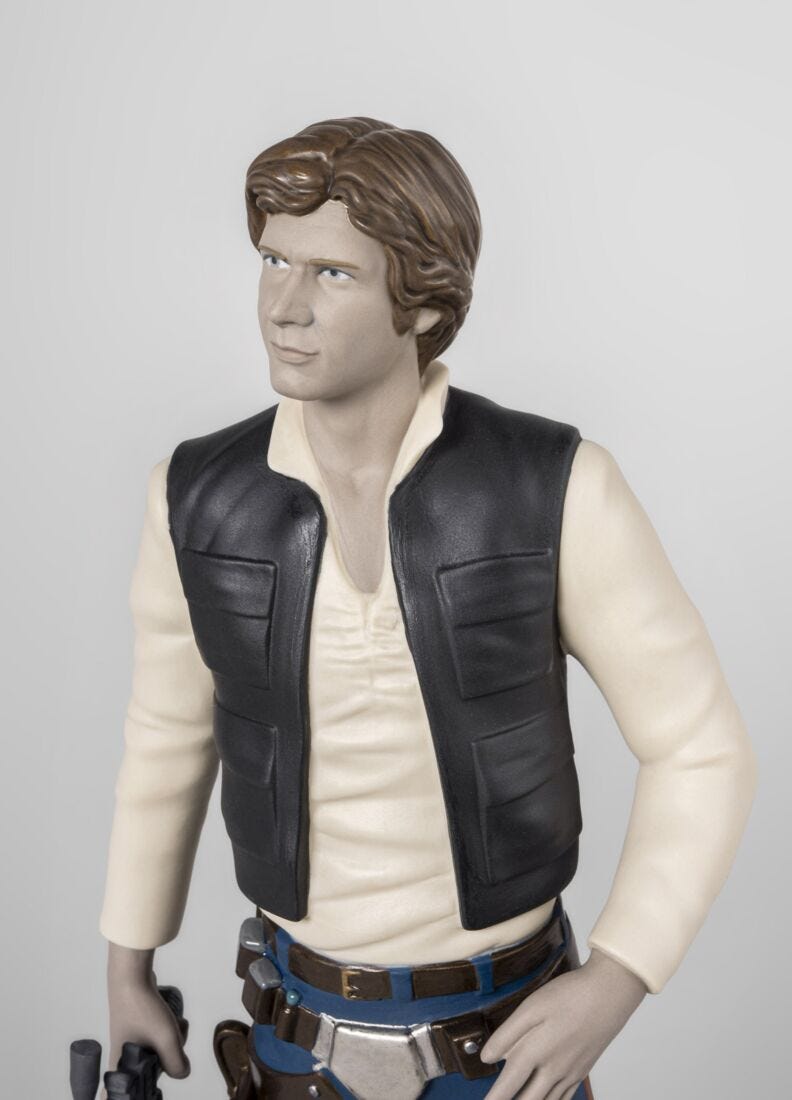 Lladro Escultura Han Solo™. Serie Limitada