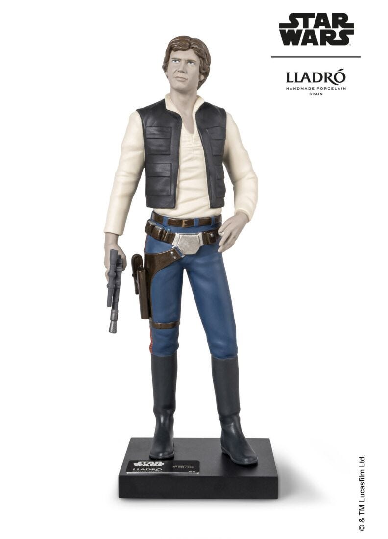lladro Escultura Han Solo™. Serie Limitada