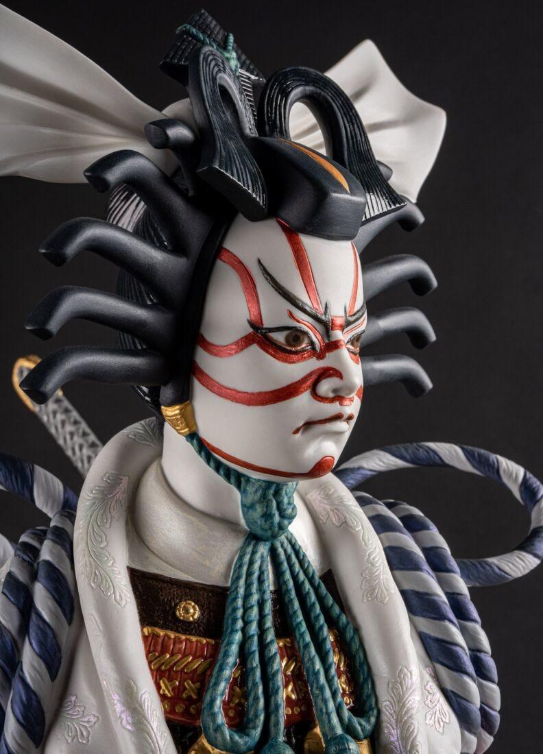 Lladro Escultura Japan-Kabuki. Serie Limitada