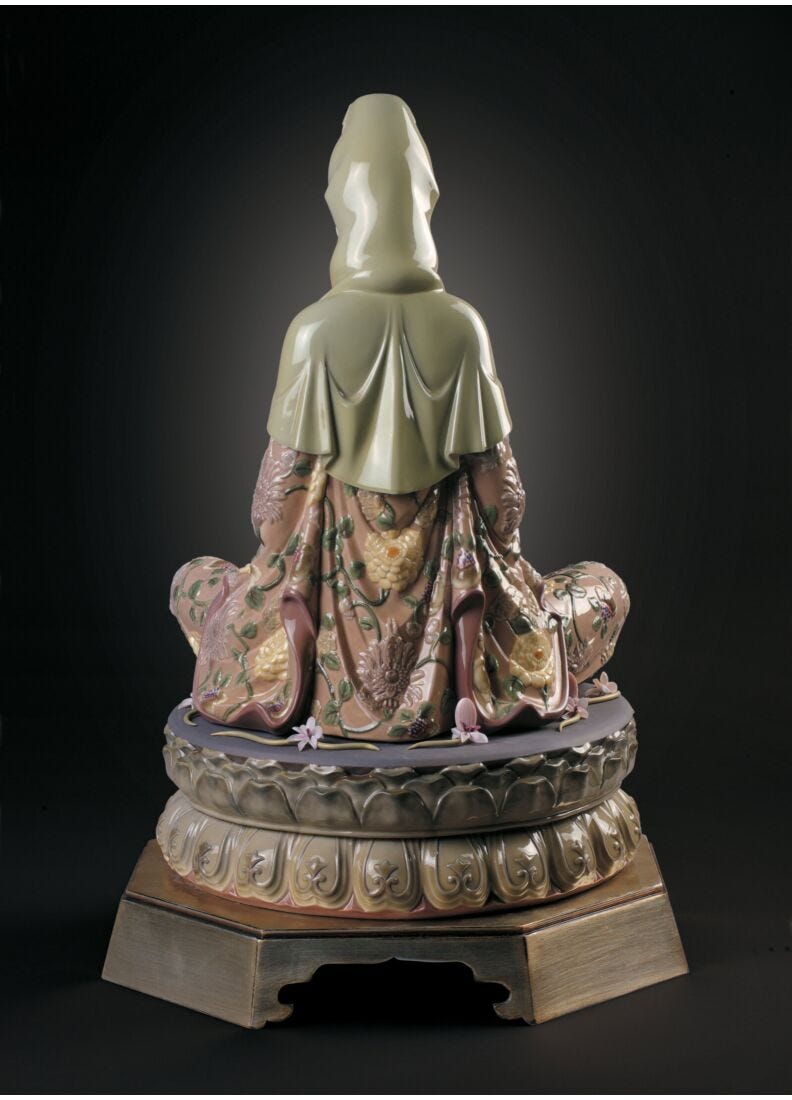 Lladro Escultura Kwan Yin. Serie Limitada