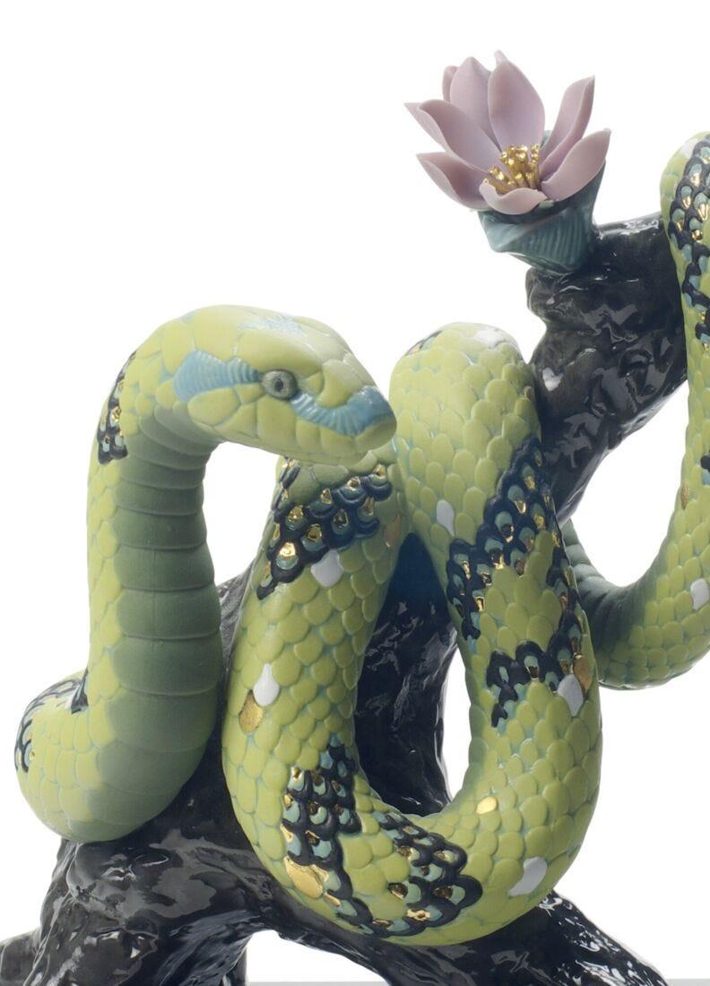 Lladro Escultura La Serpiente. Serie Limitada
