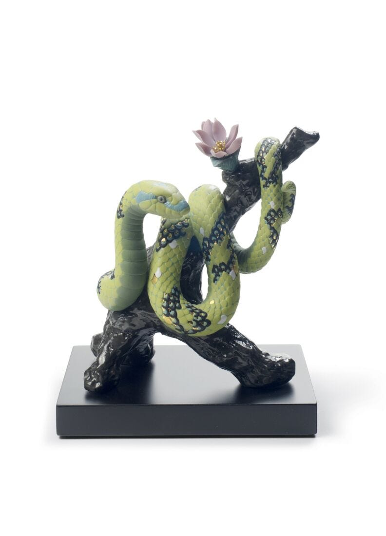 lladro Escultura La Serpiente. Serie limitada