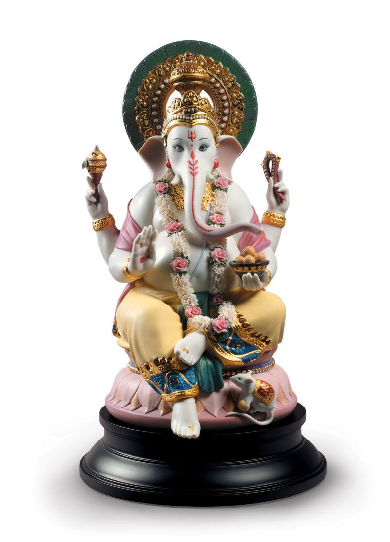 Lladro Escultura Lord Ganesha. Serie Limitada