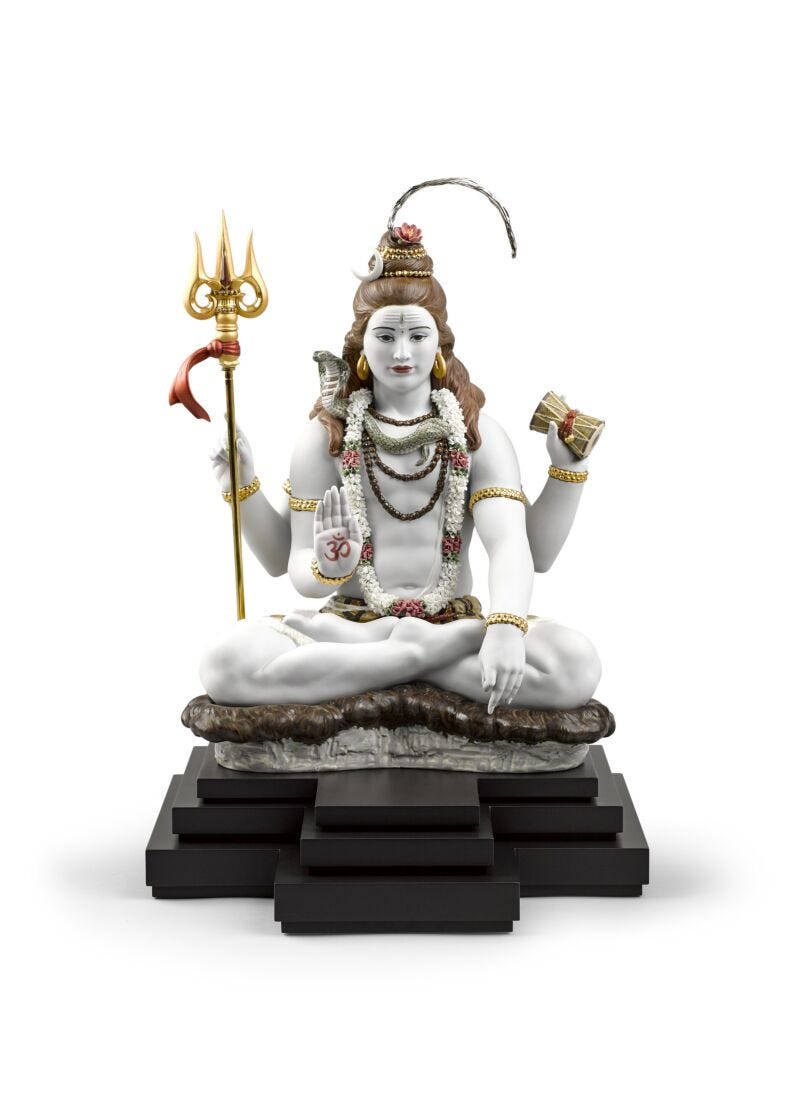 lladro Escultura Lord Shiva. Serie limitada