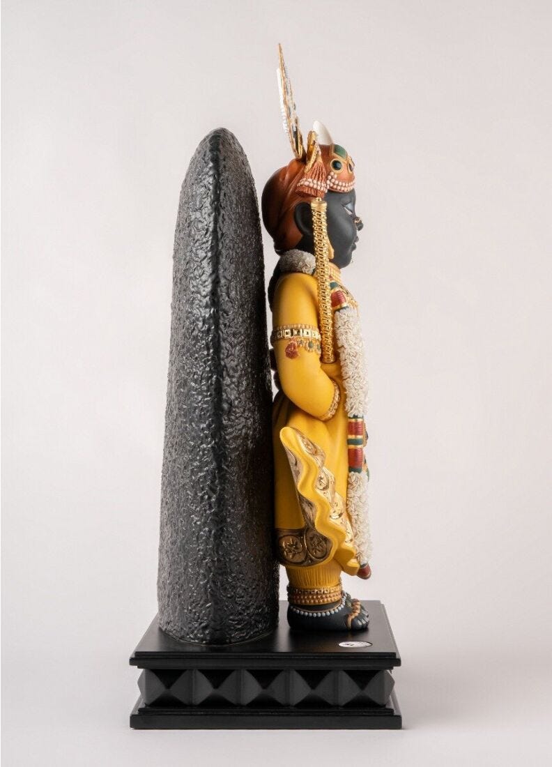 Lladro Escultura Lord Shrinathji. Serie Limitada