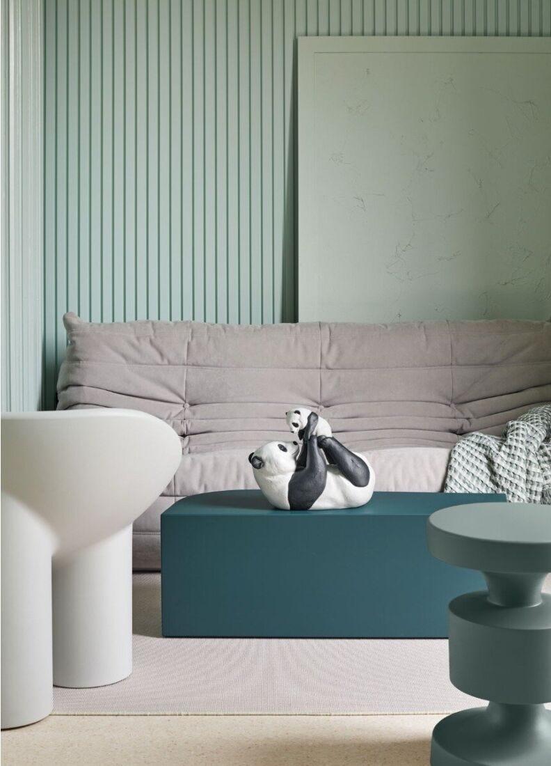 Lladro Escultura Mamá Panda