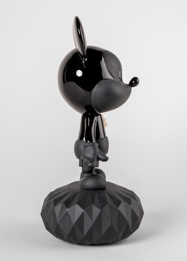 Lladro Escultura Mickey Total Black