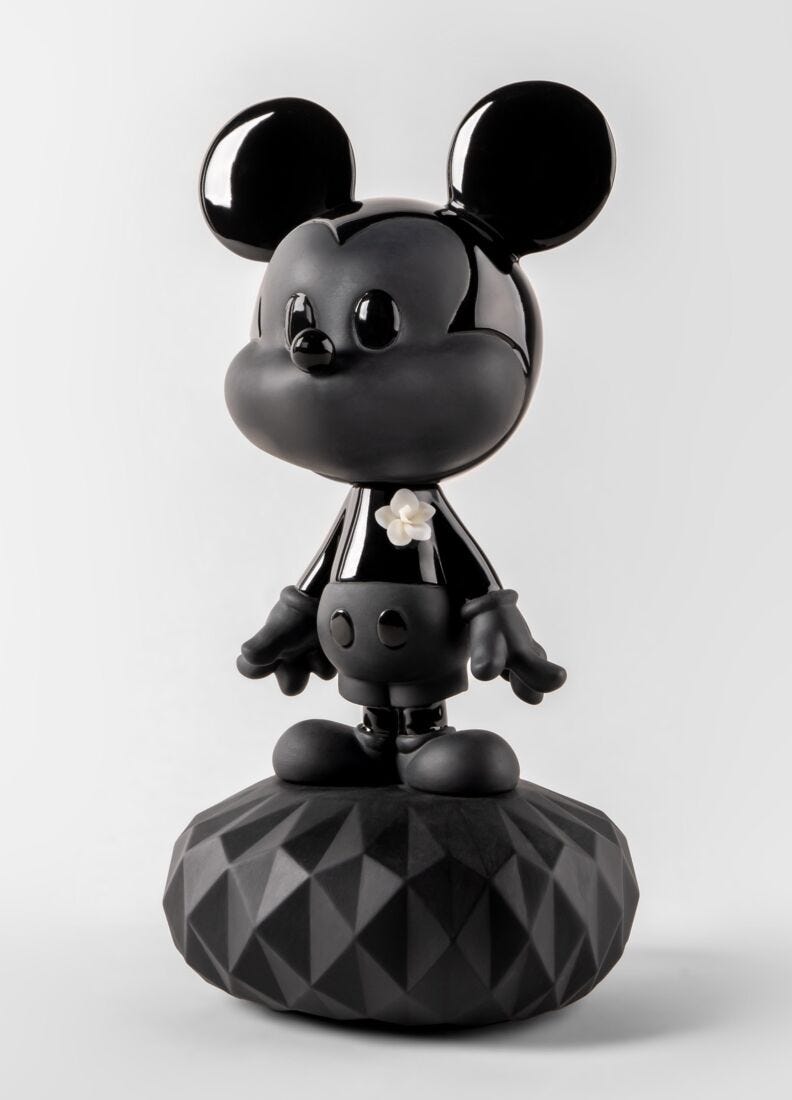 Lladro Escultura Mickey Total Black