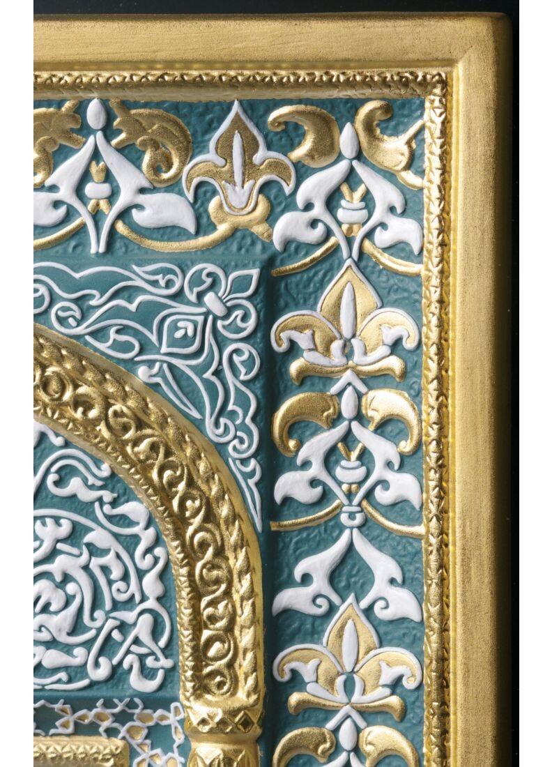 Lladro Escultura Mihrab. Verde. Serie Limitada