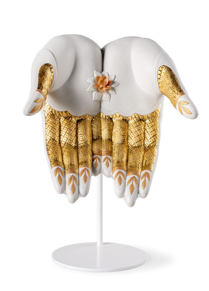 lladro Escultura Mudra abundancia