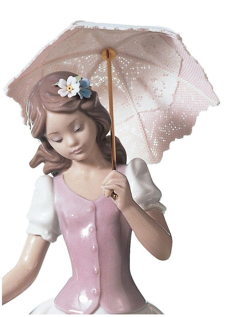 lladro Escultura mujer Flores en primavera