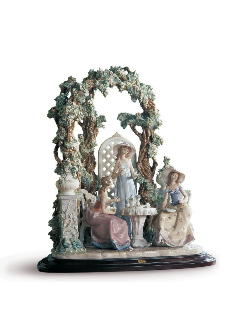 lladro Escultura mujeres El té. Serie limitada