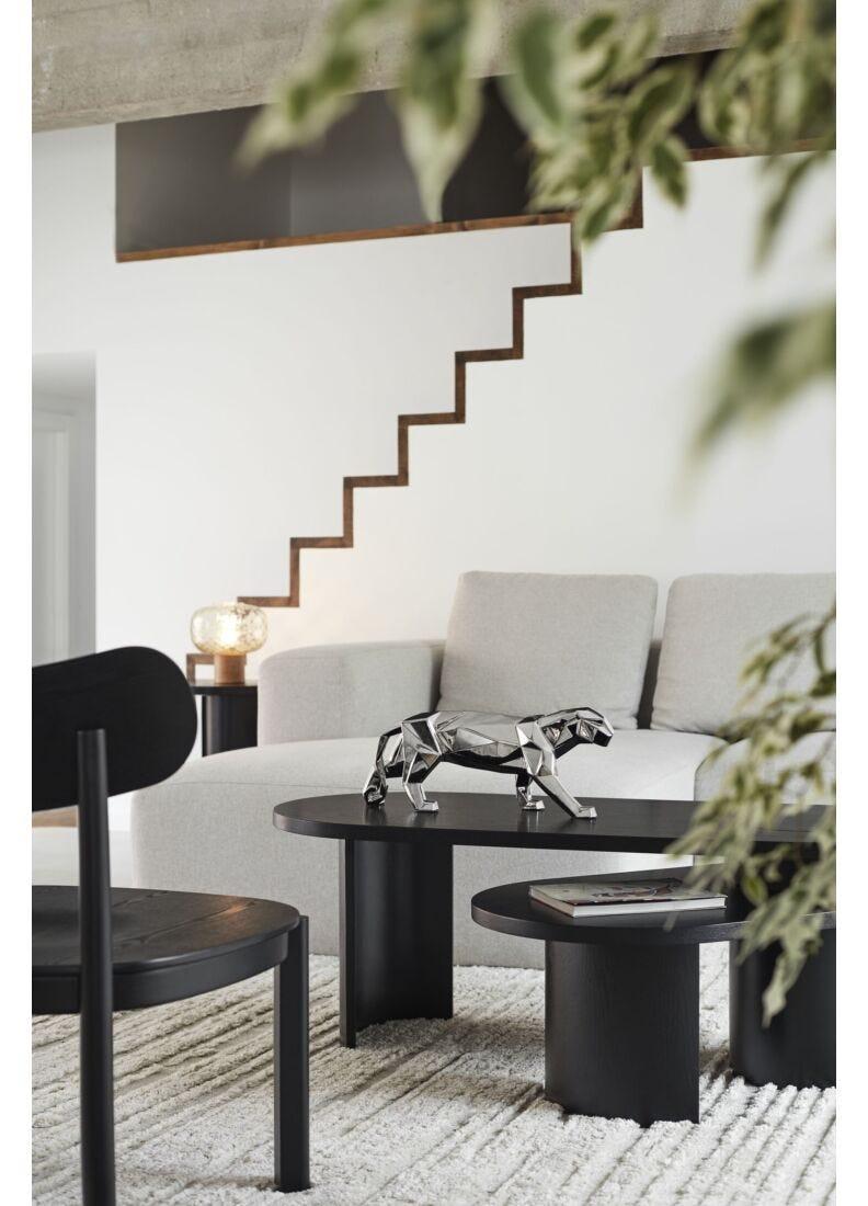 Lladro Escultura Pantera (plata)