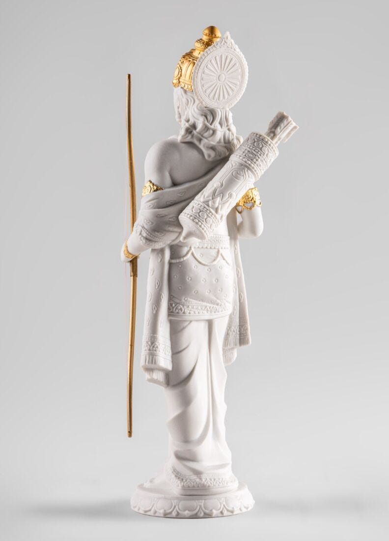 Lladro Escultura Rama. Lustre Oro