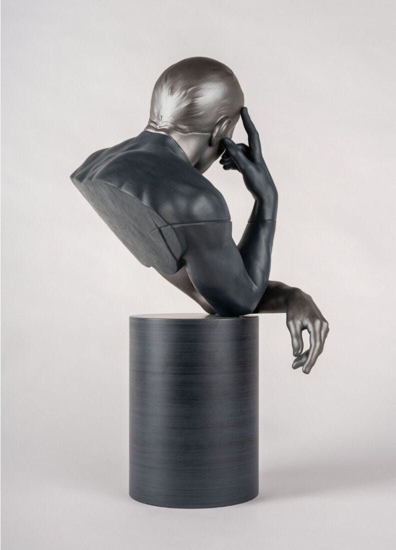 Lladro Escultura Reflejos De La Naturaleza - Él