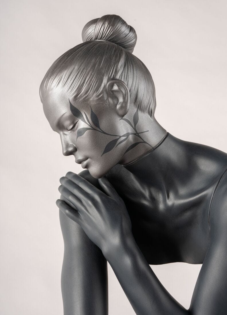 Lladro Escultura Reflejos De La Naturaleza - Ella