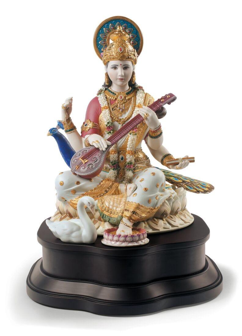 lladro Escultura Saraswati. Serie limitada