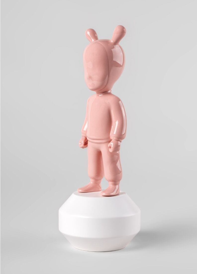 Lladro Escultura The Pink Guest. Pequeño
