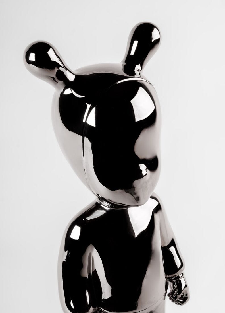 Lladro Escultura The Silver Guest-Big