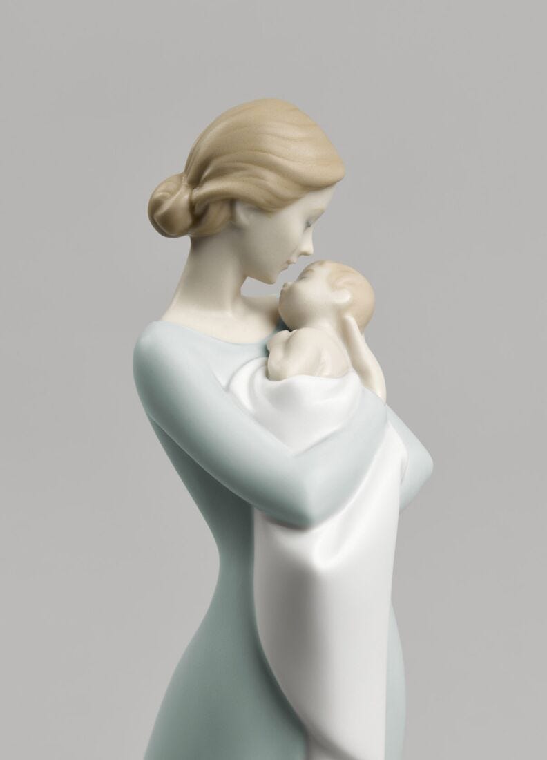 Lladro Figura Abrazo Materno