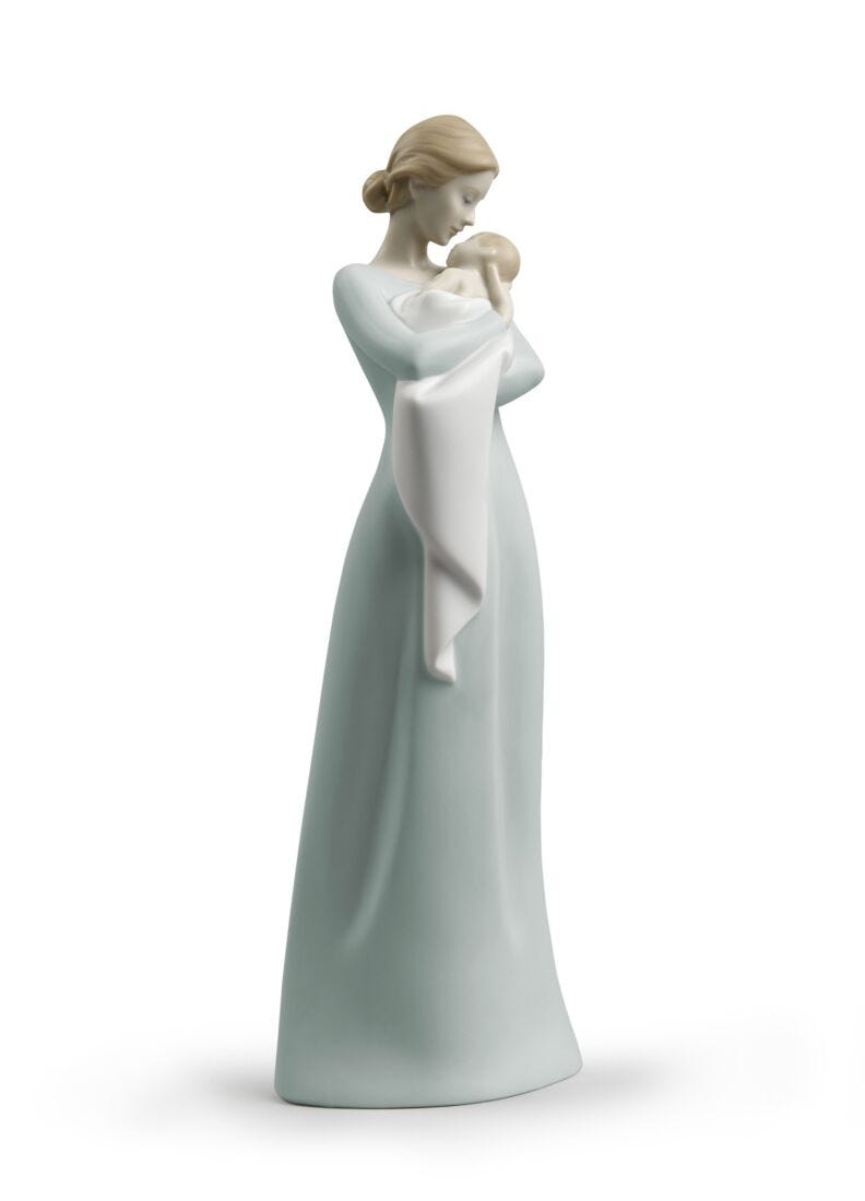 lladro Figura Abrazo materno