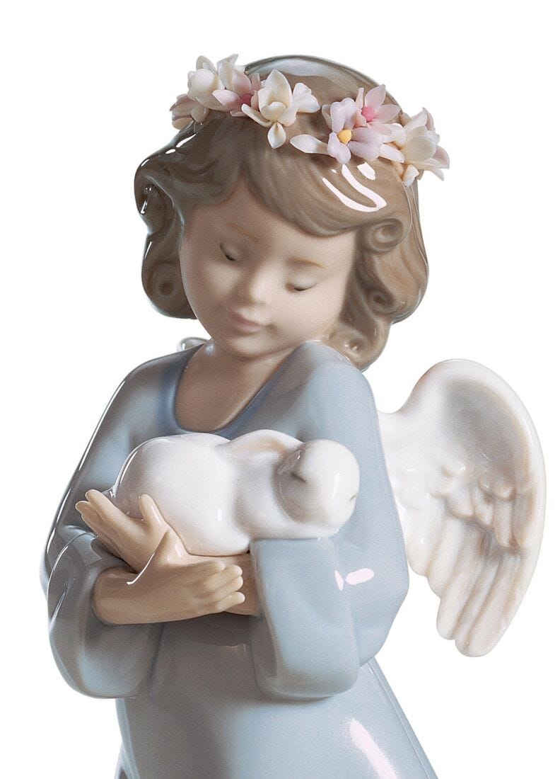Lladro Figura ángel Cariño Celestial