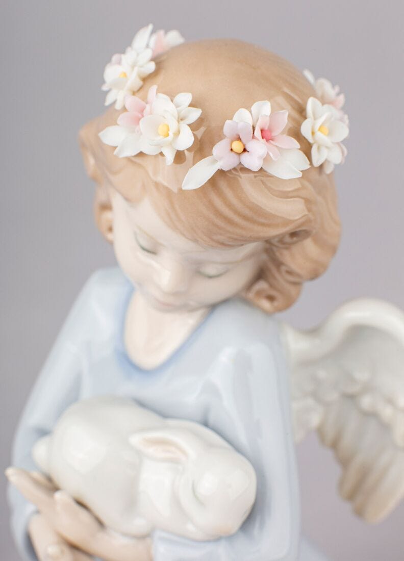 Lladro Figura ángel Cariño Celestial