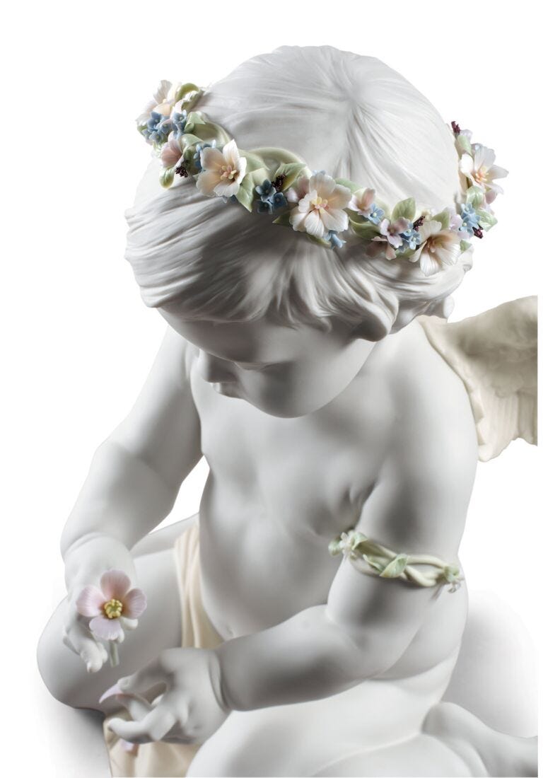 Lladro Figura Ángel Del Amor. Serie Limitada