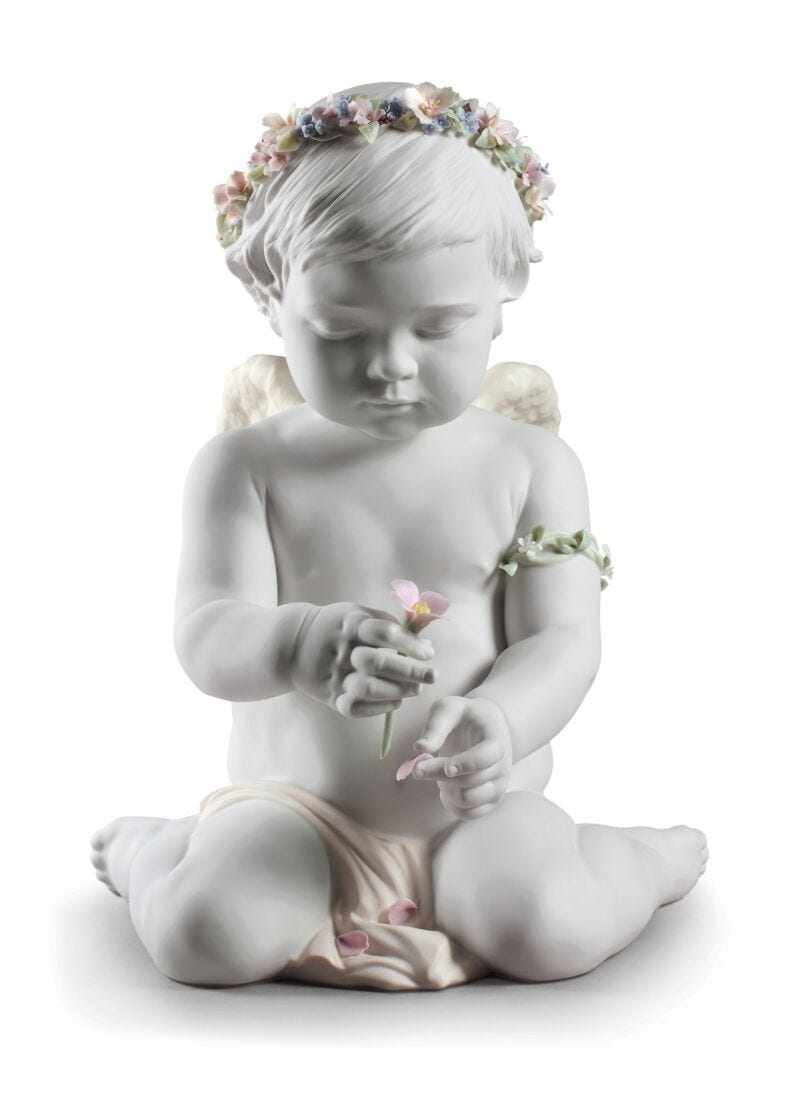 Lladro Figura Ángel Del Amor. Serie Limitada